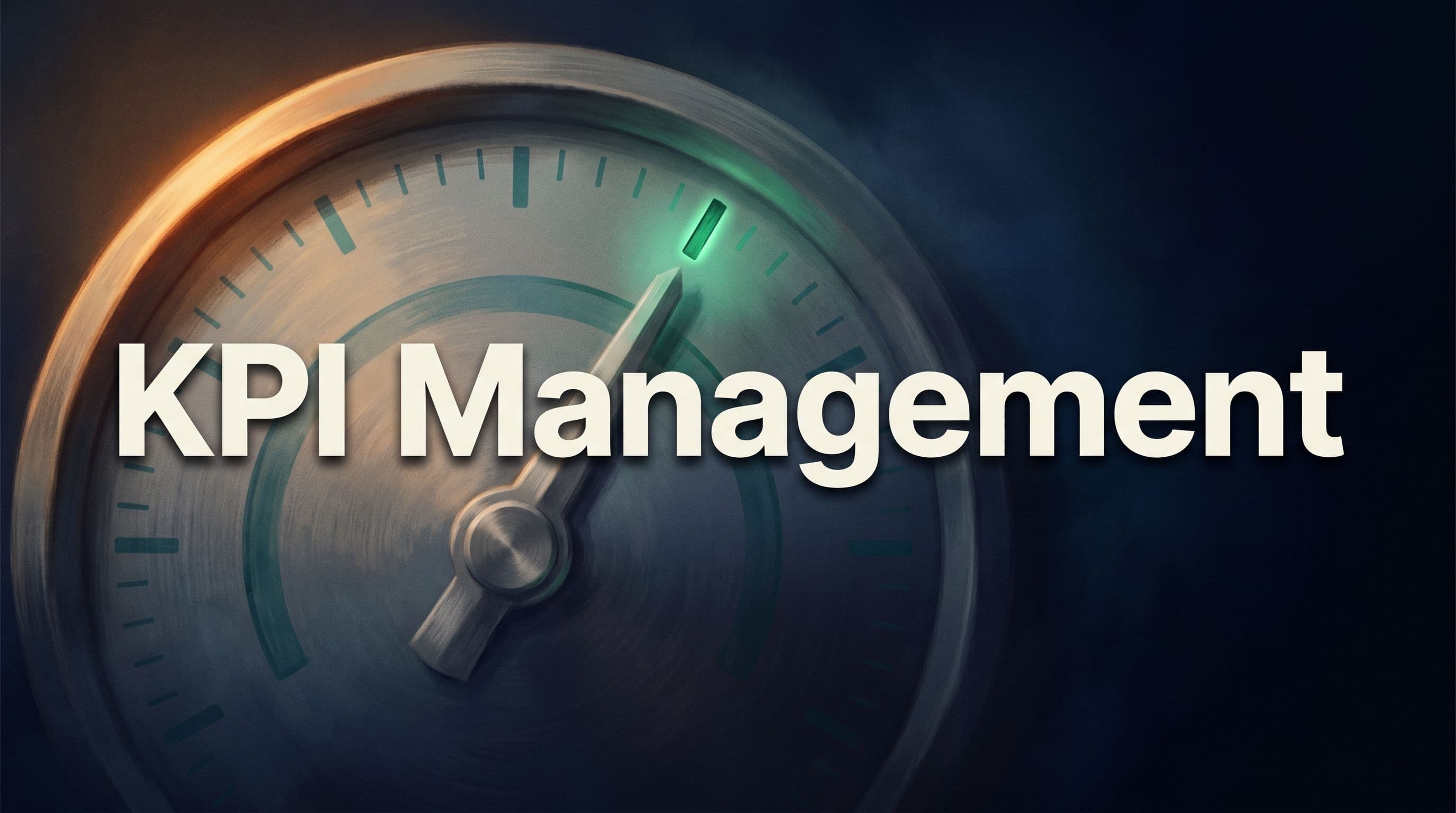 KPI Management: Framework, Best Practices & Dashboard Design for Decision-Makers