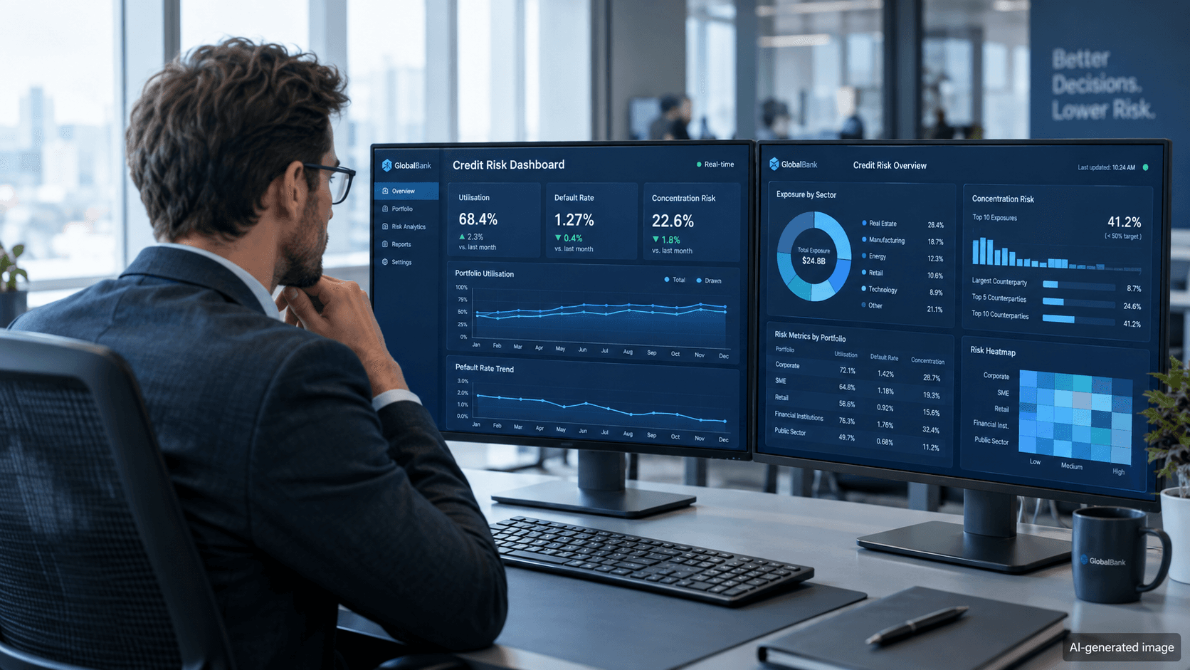 Real-Time Credit Risk Monitoring: The Five Components That Make It Work