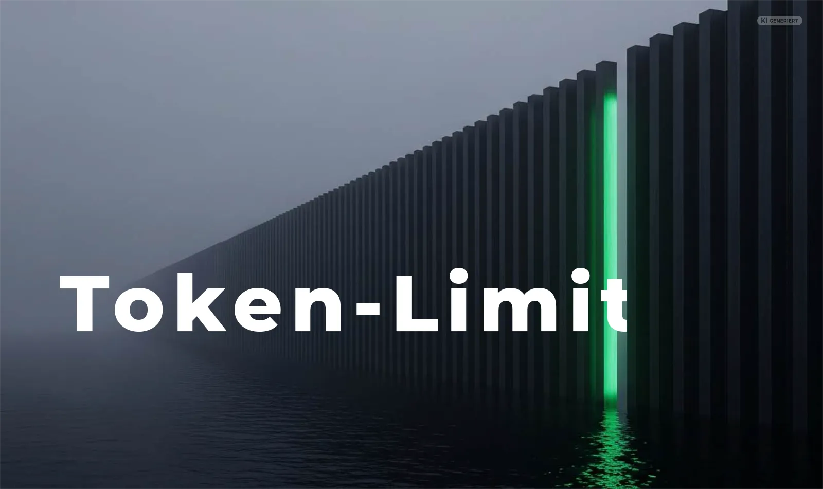 Eine Million Token gehen hinein, nur viertausend werden geprüft