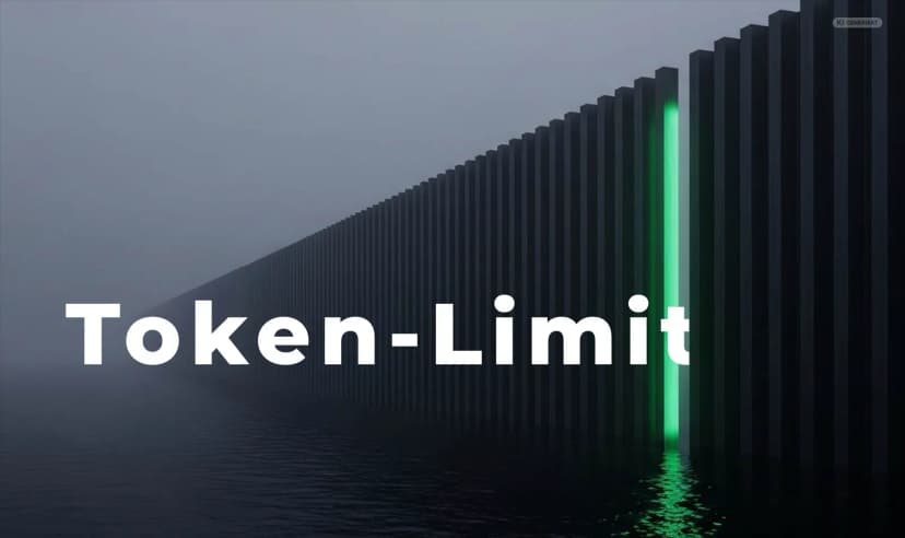 Eine Million Token gehen hinein, nur viertausend werden geprüft