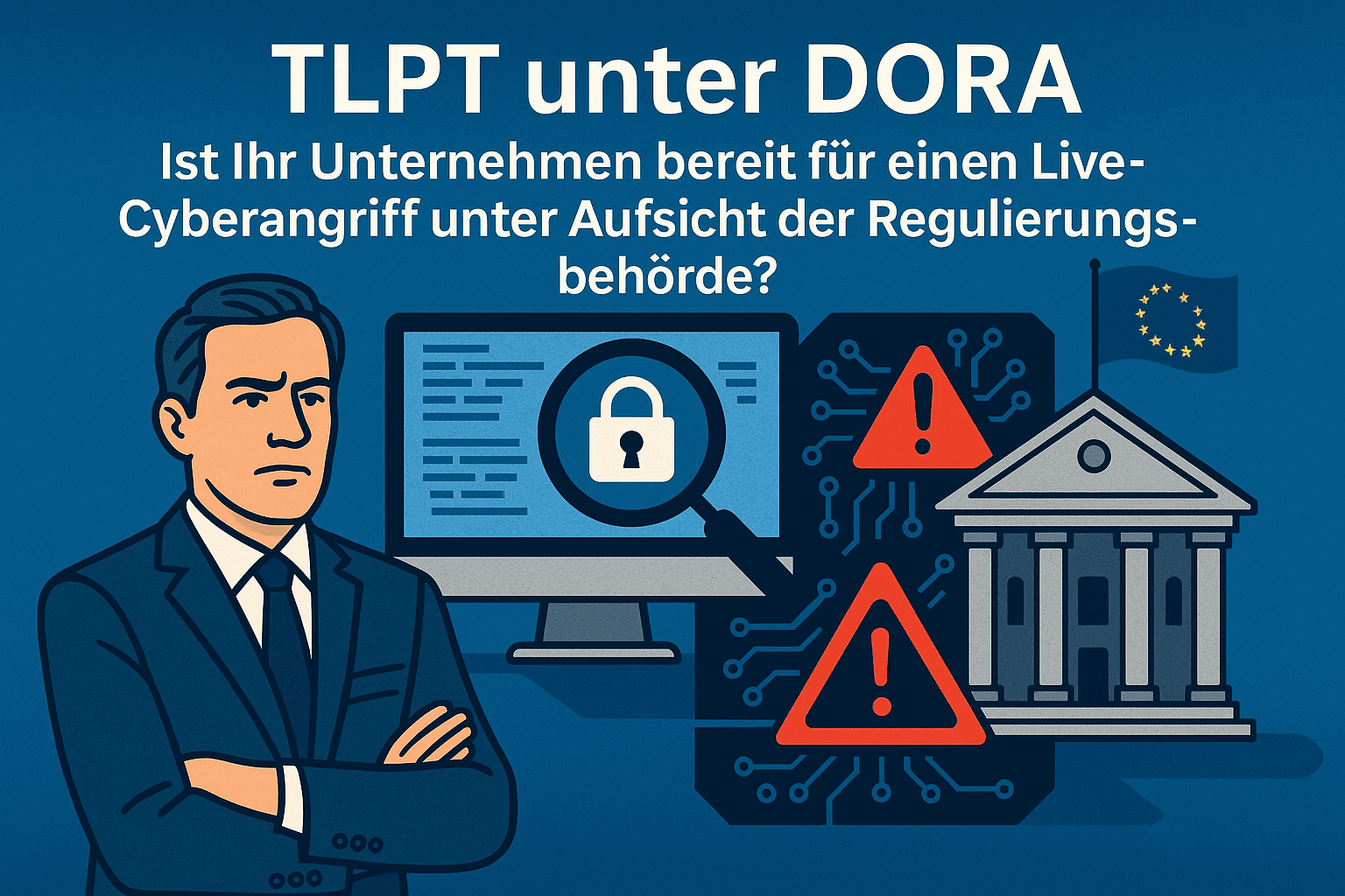 TLPT unter DORA - Ist Ihr Unternehmen bereit für einen Live-Cyberangriff unter Aufsicht der Regulierungsbehörde?