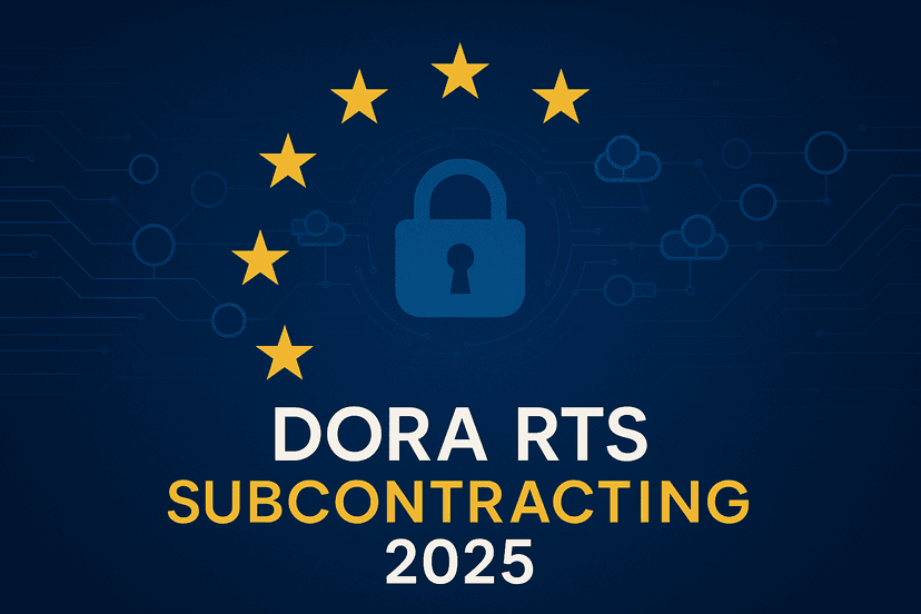 DORA RTS zum Subcontracting: Neue Pflichten für Finanzunternehmen 2025